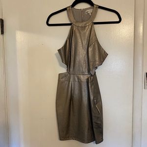 Metallic dress